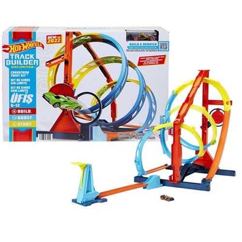 HDX79 HOT WHEELS TRACK BUİLDER SPİRAL