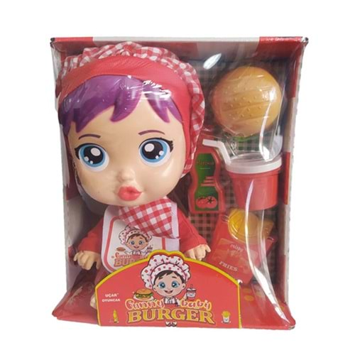 G-07 FUNNY BABY HAMBURGER SETLİ BEBEK