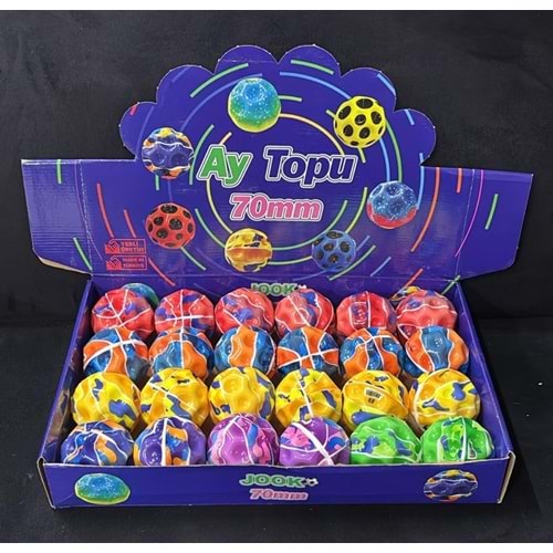 BSF-10 SUDA ZIPLAYAN TOP JOOK AY TOPU 24 LÜ