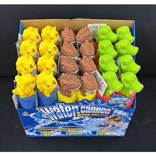 858-27 DİNAZOR BAŞLI SÜNGER SU POMPASI 28*5 CM 24 LÜ (192)