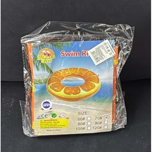 T-5007 MEYVE DESENLİ SİMİT 70 CM