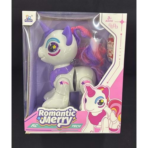 8008 ROMANTİC MERRY UZ.KUM. BOYNUZLU PONY AT