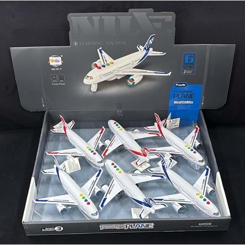 101-7SESLİ IŞIKLI SÜRTMELİ UÇAK 6 LI (96)