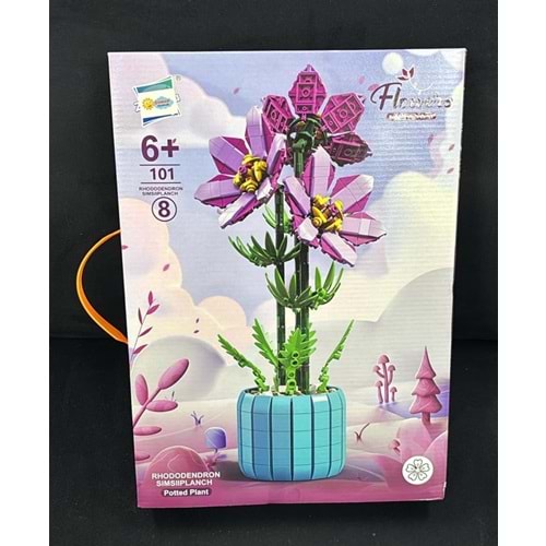 101 SAKSILI ÇİÇEK LEGO SETİ (18)