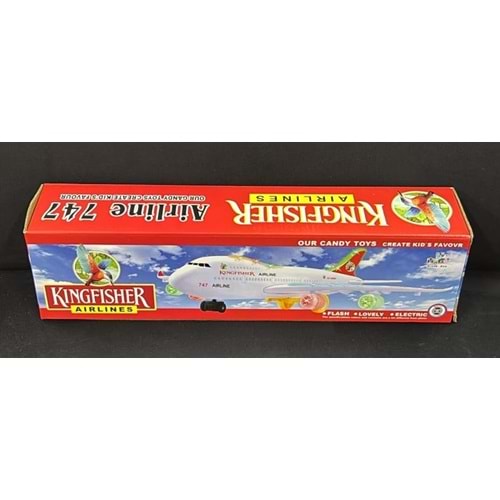 747-300KF KİNGFİSHER SESLİ IŞIKLI UÇAK (36)