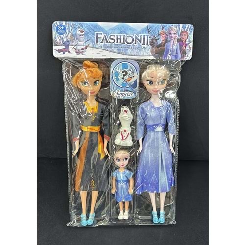 YF-009C 4 KARAKTERLİ FROZEN BEBEK SETİ (60)