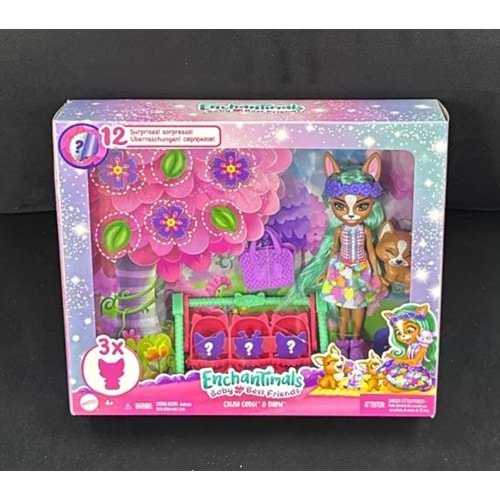 HLK83/HLK86 ENCHANTİMALS BEBEK VE YAKIN ARKADAŞI