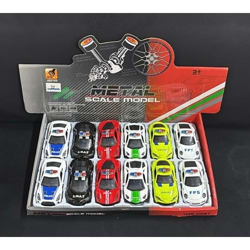 4313C METAL ÇEK BIRAK ACİL KURTARMA ARAÇLARI 12 Lİ