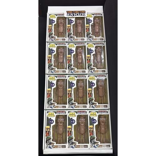 8007 TUNG TUNG SAHUR TEKLİ FİGÜR STAND 12 Lİ (120)