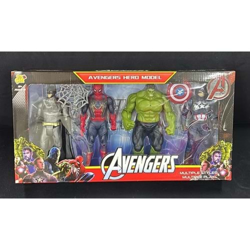 1622 AVENGERS KAHRAMANLAR 4 LÜ SET (36)