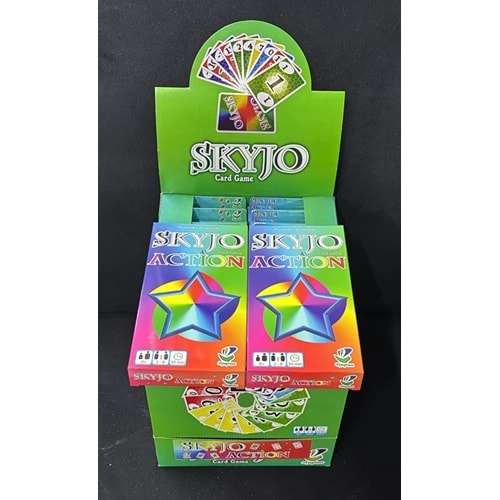 SKYJO ACTİON OYUN KARTI 20 Lİ