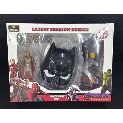 3020 AVENGERS ELDİVENLİ MASKELİ SET (26)