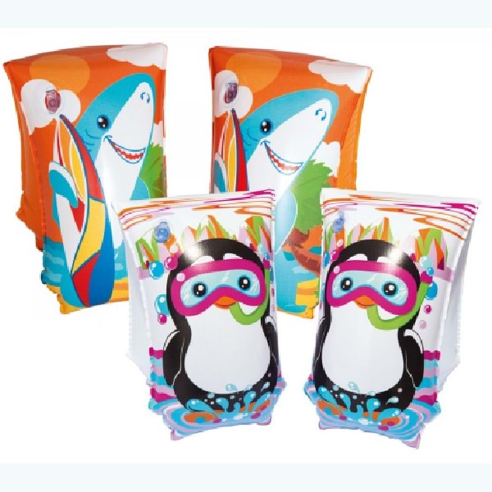 32102 BESTWAY 30X15CM DESENLİ KOLLUK 24 LÜ