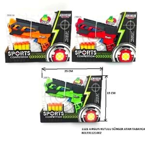 1121 AIRGUN KUTULU SÜNGER ATAN TABANCA