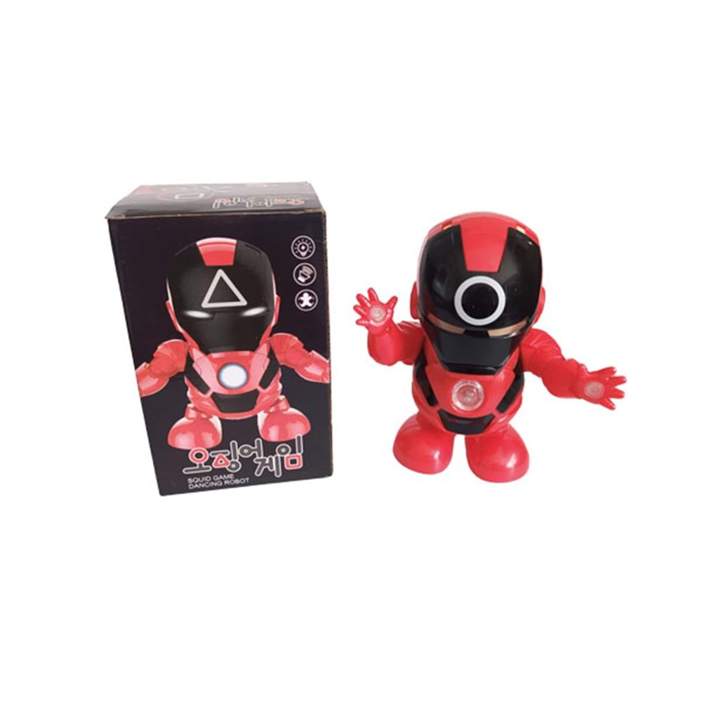 0138-9 SQUİD GAME İRON MAN SESLİ IŞIKLI ROBOT