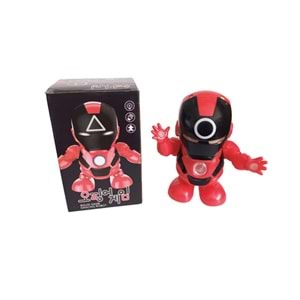 0138-9 SQUİD GAME İRON MAN SESLİ IŞIKLI ROBOT