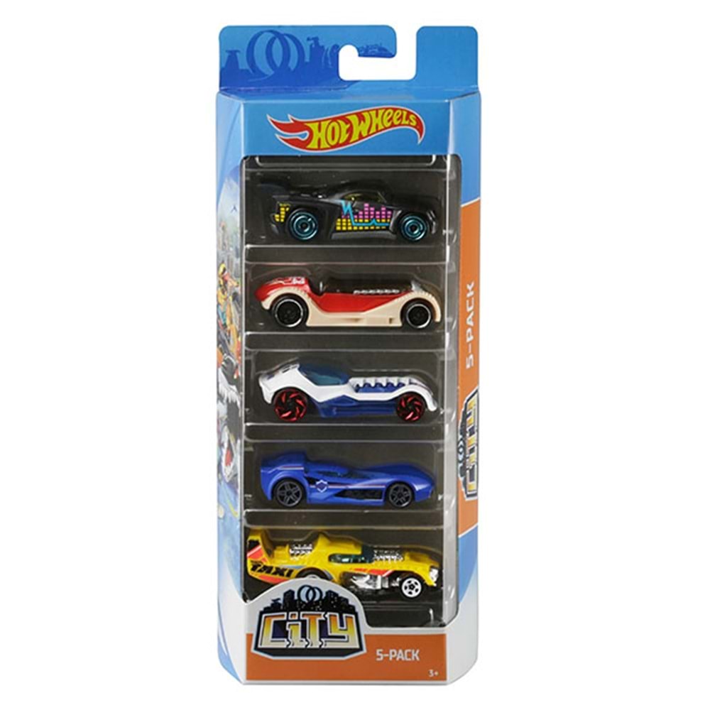 01806 HOT WHEELS 5 Lİ ARABA SETİ (12)