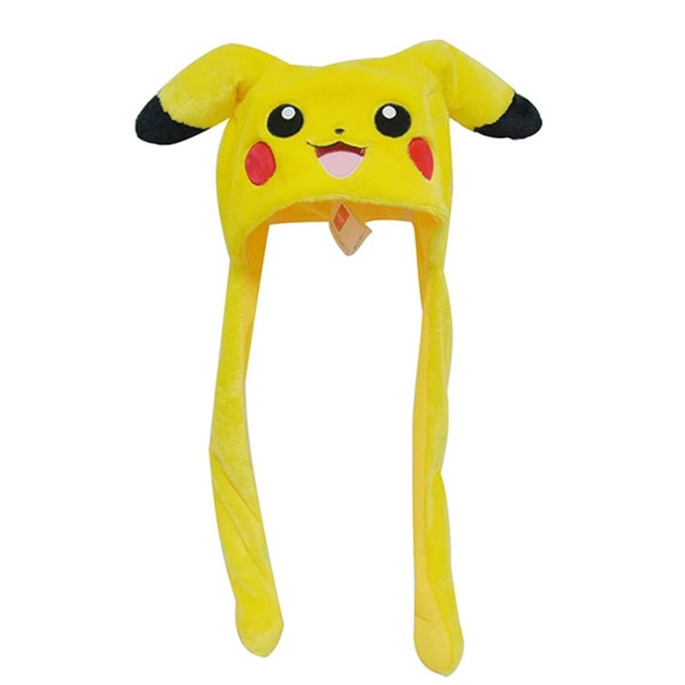 JD155-1A / PKQ-001 OYNAR KULAKLI IŞIKLI POKEMON ŞAPKA