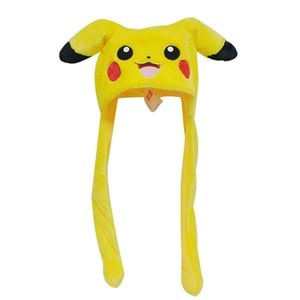 JD155-1A / PKQ-001 OYNAR KULAKLI IŞIKLI POKEMON ŞAPKA