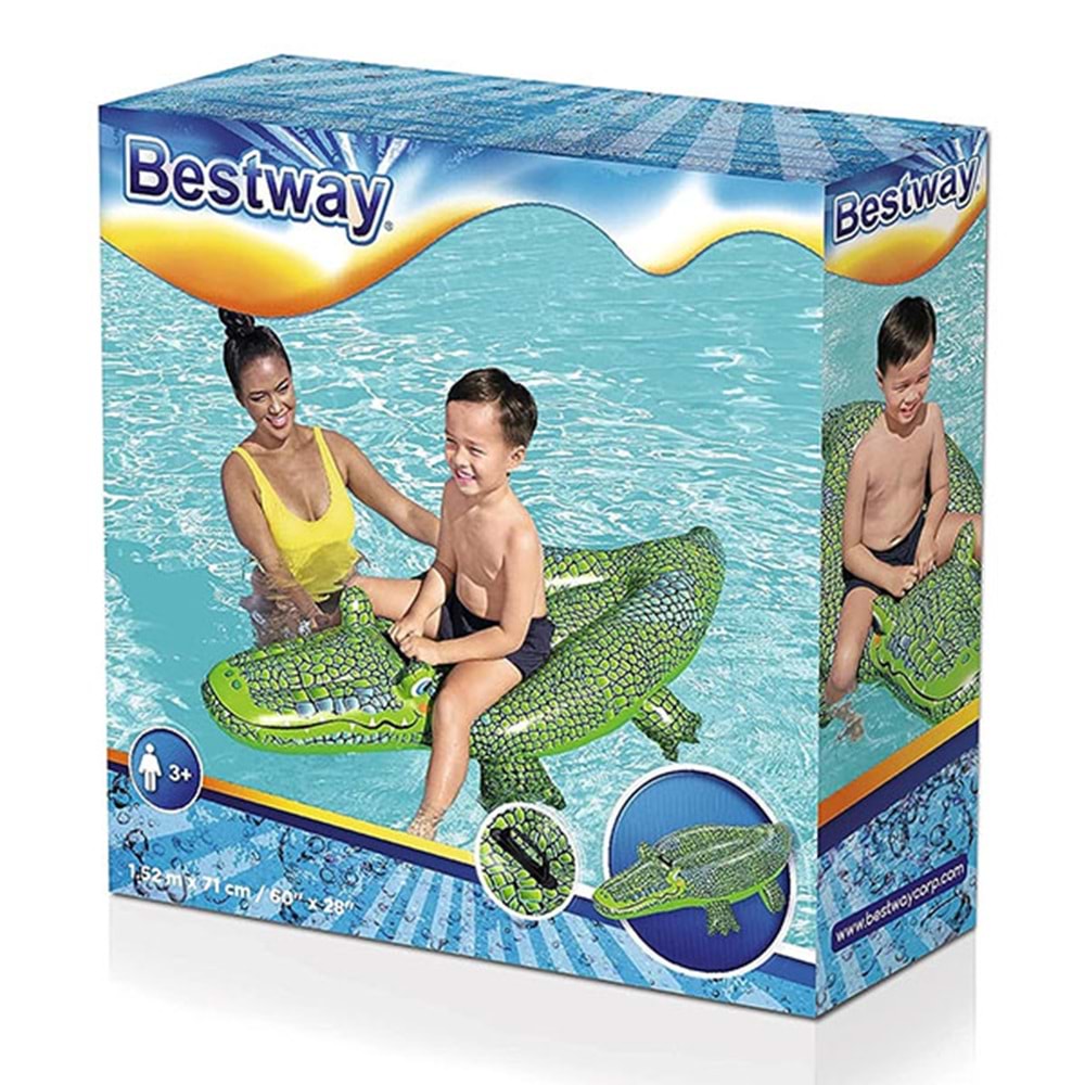 41477 BESTWAY TİMSAH BİNİCİ 152 CM * 71 CM (12)