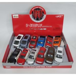 FY6008-12D SESLİ IŞIKLI ÇEK BIRAK METAL JEEP 12 Lİ