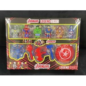 6012 LEGENDS SERİES 6 LI AVENGERS SET (60)