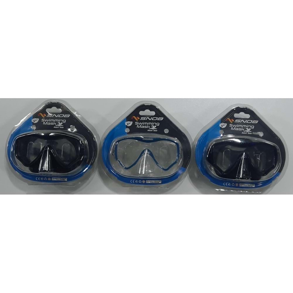 M305P SNOB PC. YETİŞKİN TEK MASKE 24 LÜ