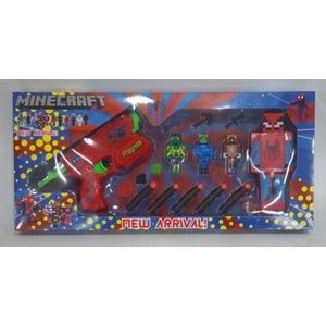 2009 MİNECRAFT NERF SİLAHLI AVANGERS 4 LÜ KARAKTERLER (36)