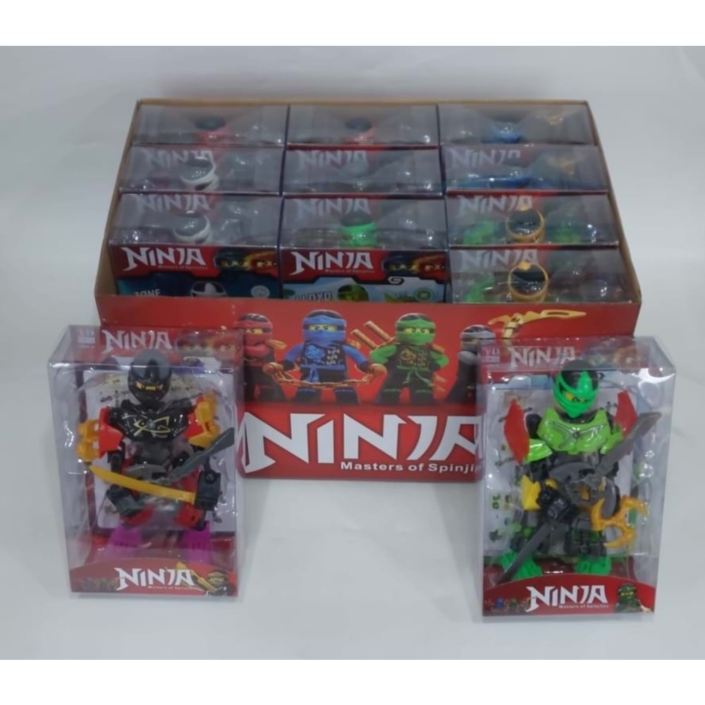 YD-22 BÜYÜK NİNJA SAVAŞÇI LEGO 12 Lİ STAND (144)
