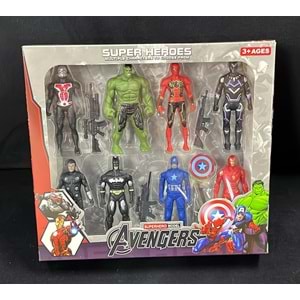 ETM-95 8 Lİ AVENGERS SET KUTUDA (120)