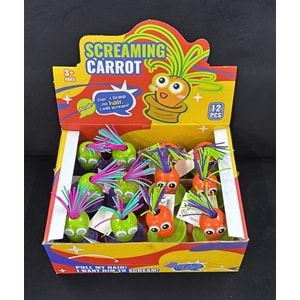 TZ-777 SCREAMING CARROT HAYKIRAN HAVUÇ 12 Lİ