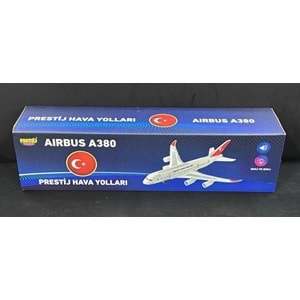 1505 SESLİ IŞIKLI HAREKETLİ A380 PRESTİJ UÇAK (40)