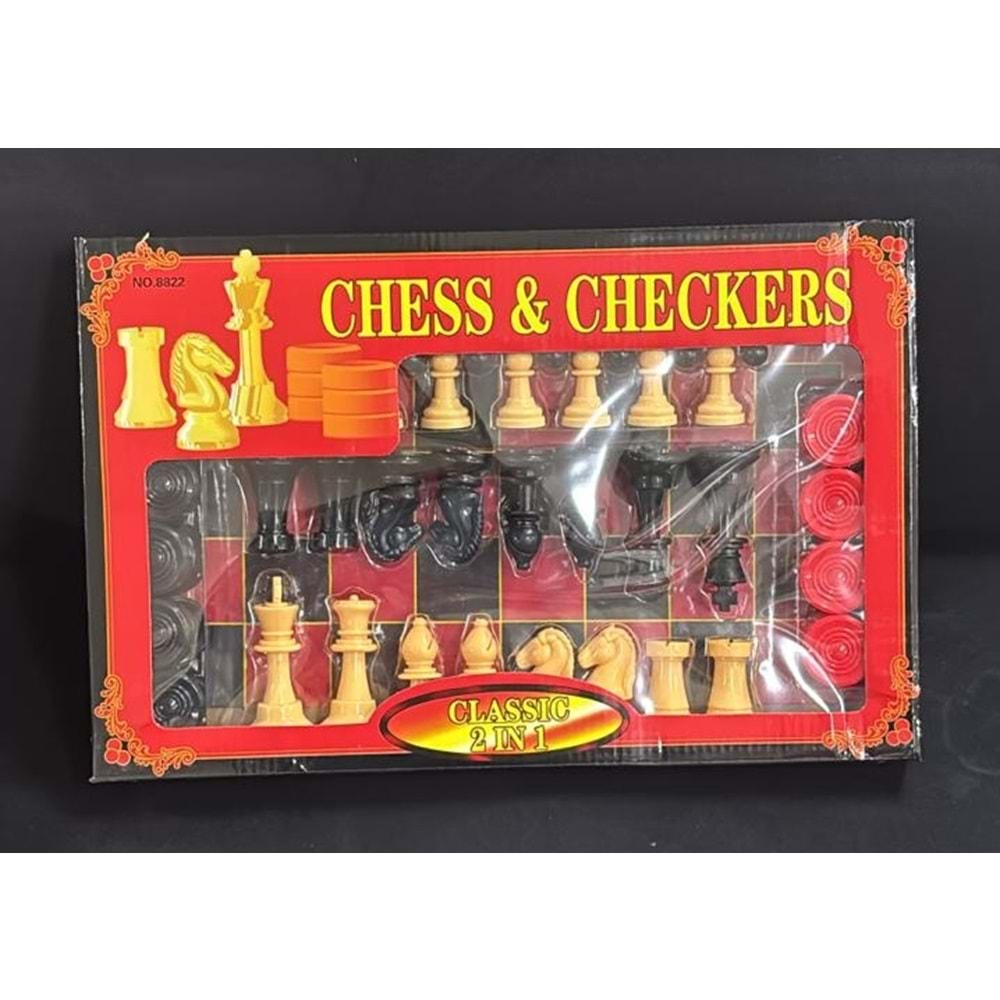 8822 SATRANÇ DAMA SETİ