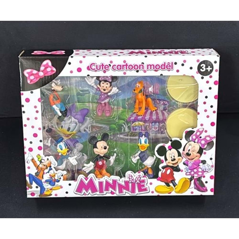 ZS.222-33 MİCKY MİNNİE 6 LI SET (48)