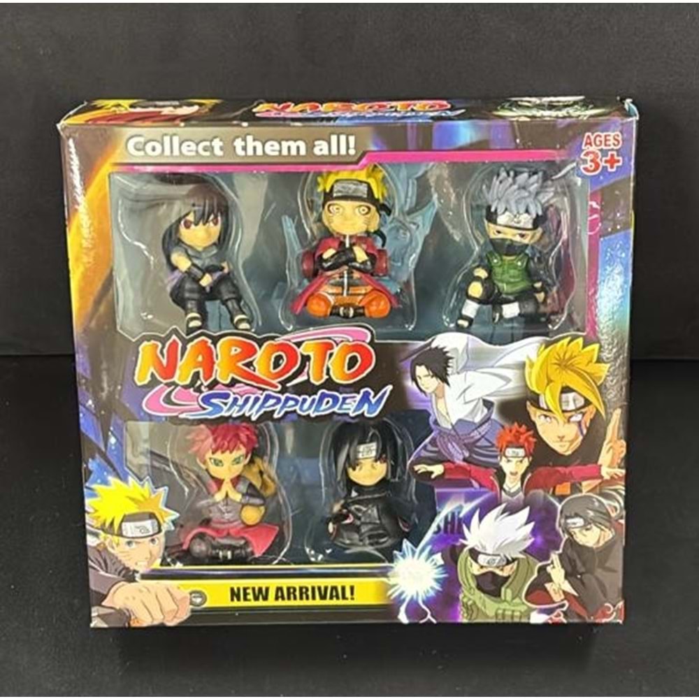 24305 NAROTO 5 Lİ FİGÜR NİNJA (72)