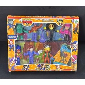 H37 BRAWL STARS 8 Lİ FİGÜR KUTUDA (60)